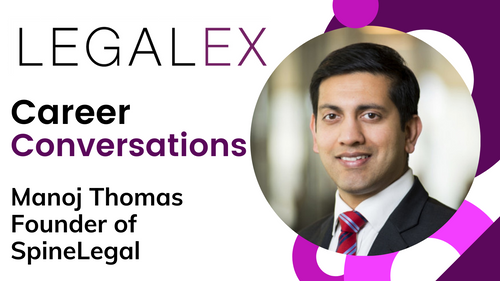 Career Conversations - Manoj Thomas, SpineLegal